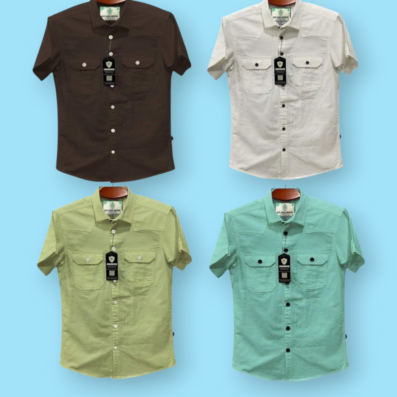 2 Pocket Half Sleeve Shirt