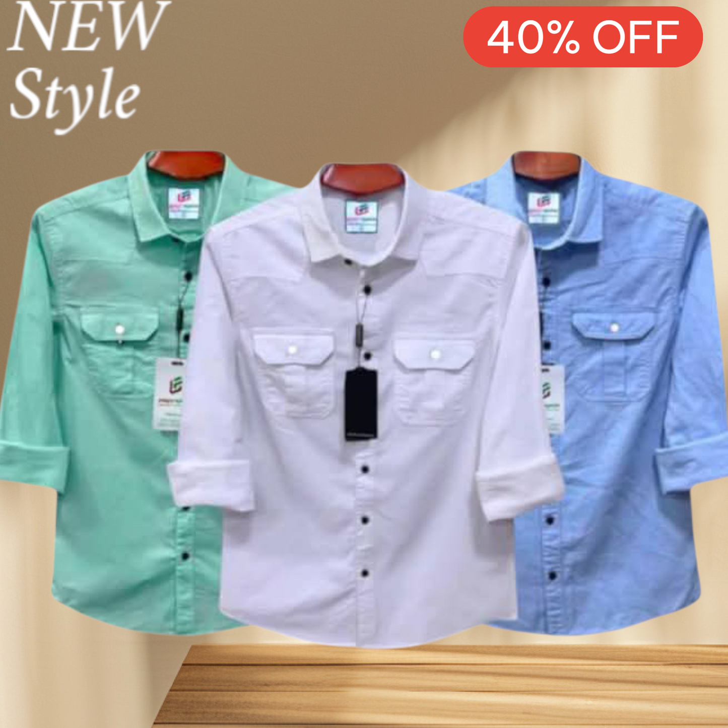 2 Pocket Full Sleeve Shirt