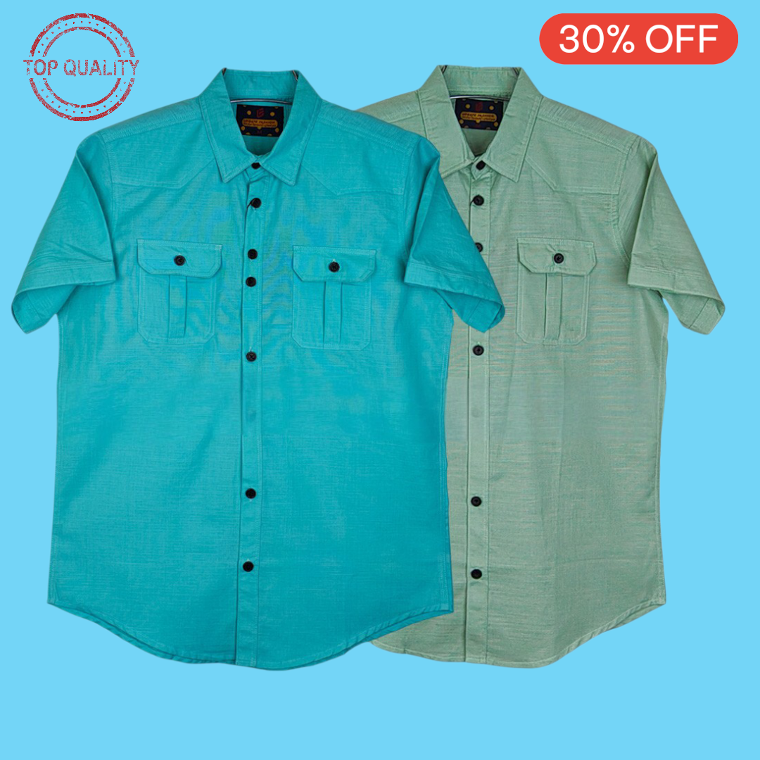 2 Pocket Half Sleeve Shirt