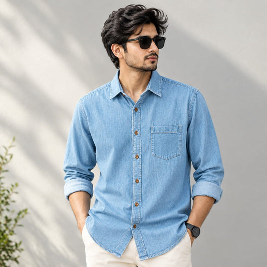 Wash Denim Shirt